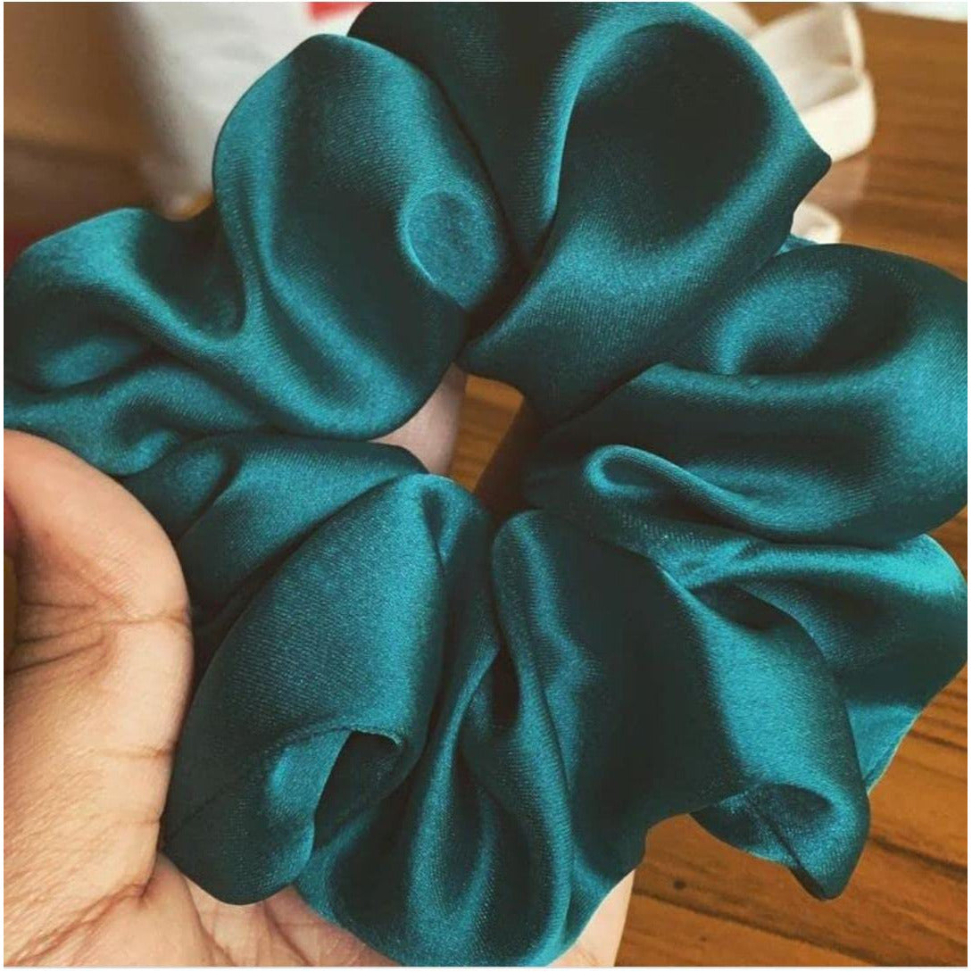 Teal Green Scrunchie