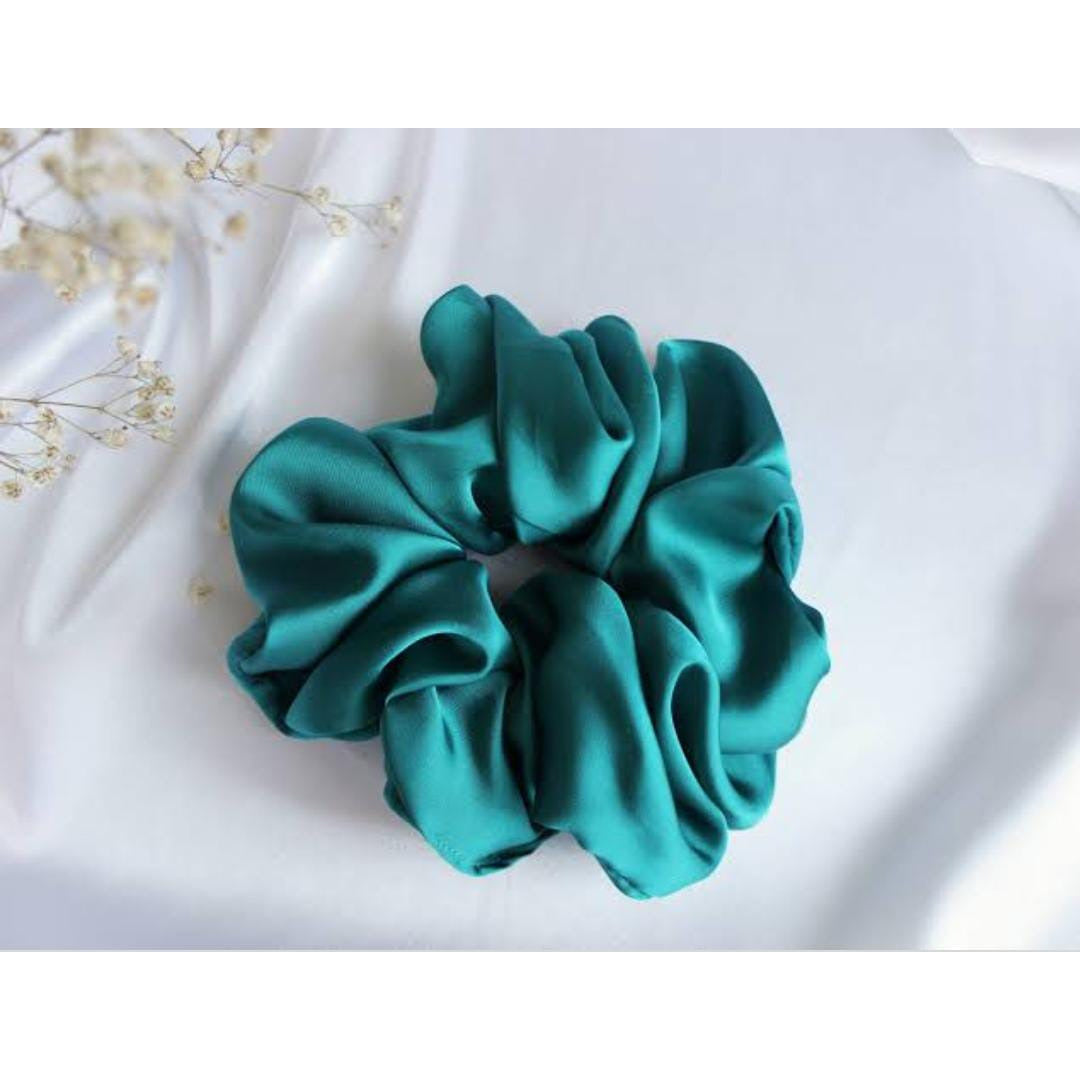 Teal Green Scrunchie