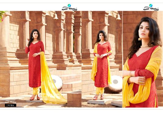 Your Choice Pakistani Designer Classic Festive & Party Wear Suit