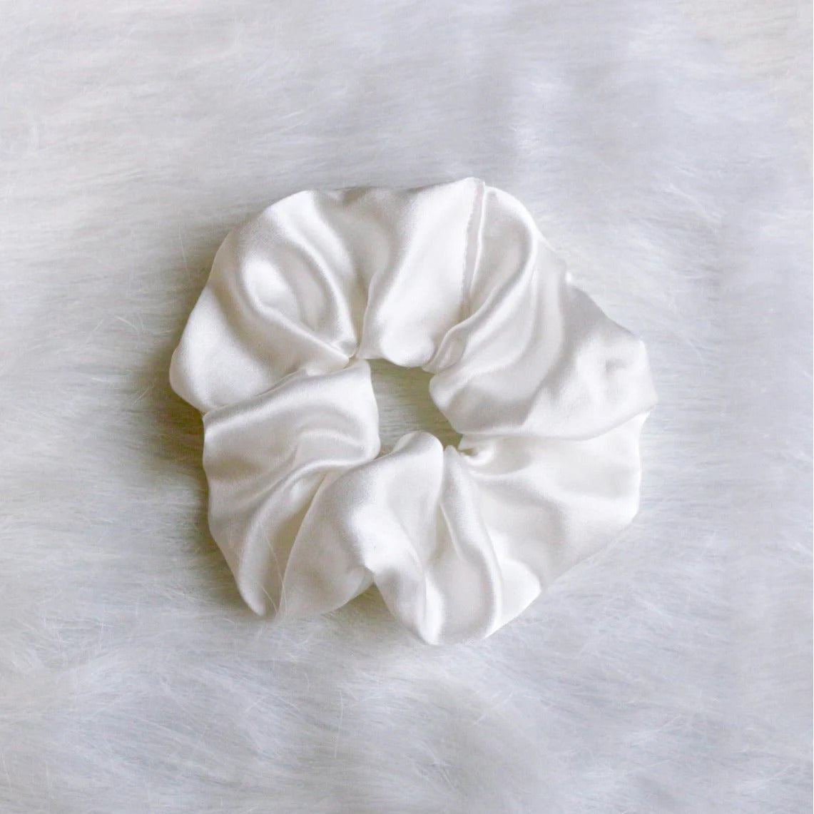 White Light Scrunchie