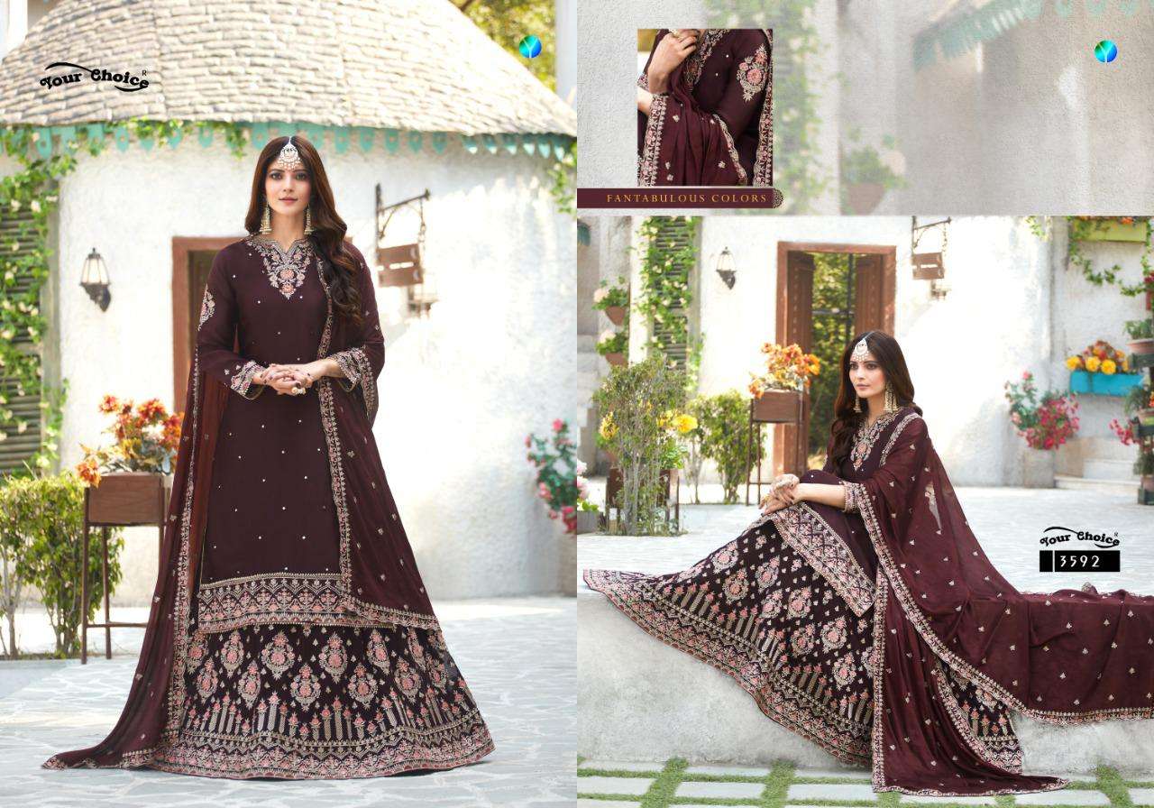 Rich Look Designer Wedding Luxury Lehenga Suit Of Your Choice