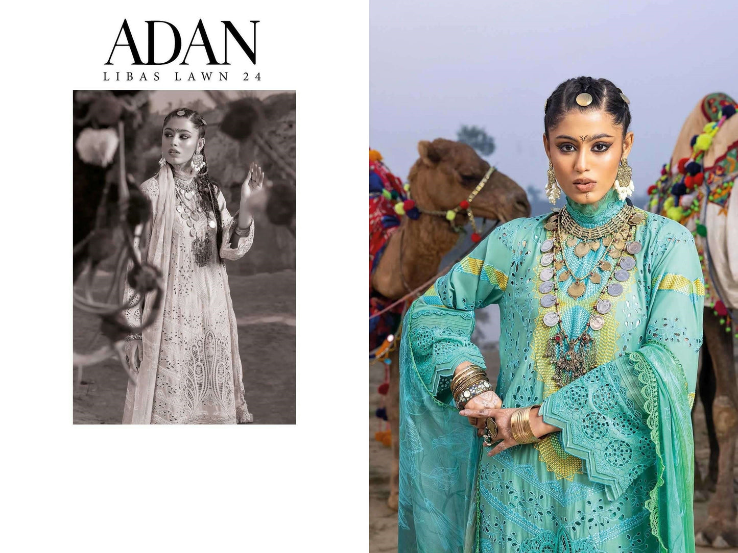 Adan Libas Pakistani Designer Super Hit Embroidered Lawn Suit