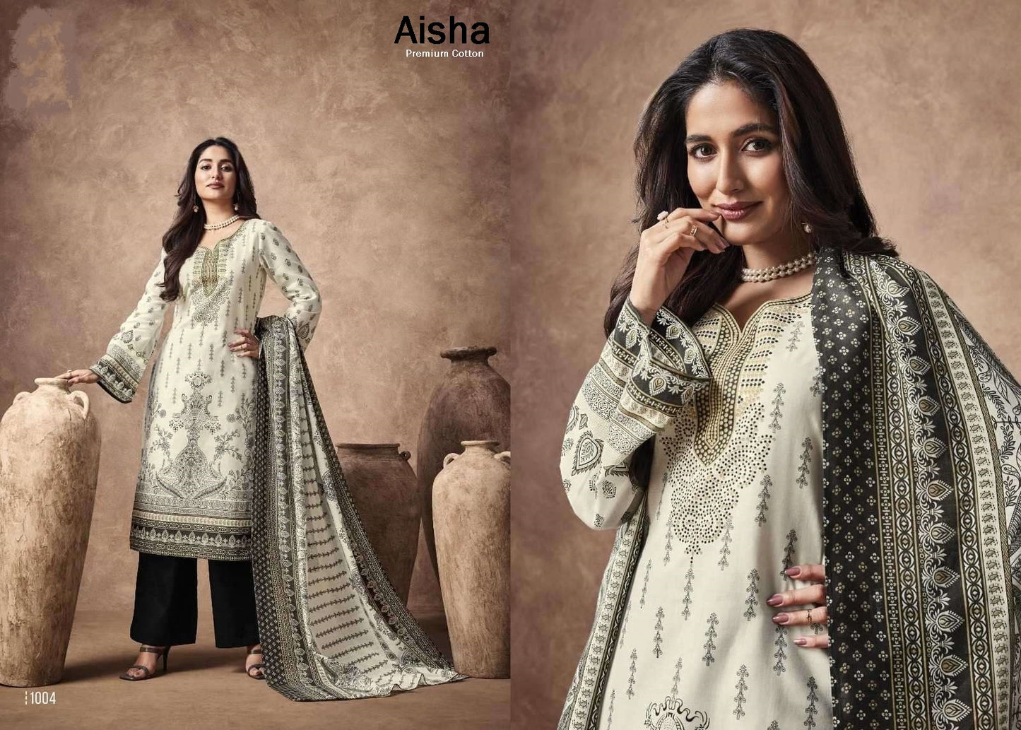 Aisha Classic Hit Pure Premium Cotton Digital Print Shalwar Suit