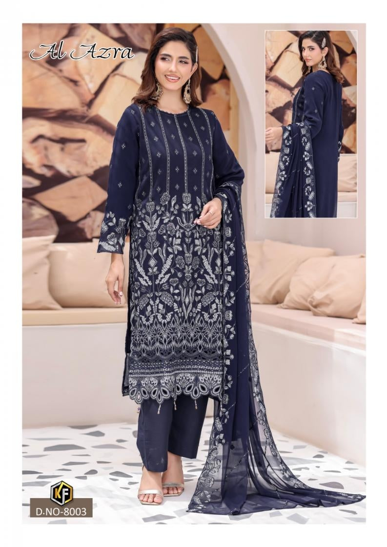 Al Azra Pakistani Designer Luxury Printed Lawn Suit