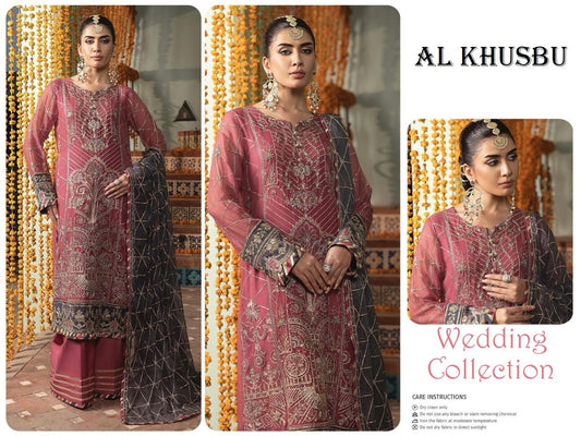 Al Khusbu Pakistani Designer Hit Wedding & Party Wear Dress