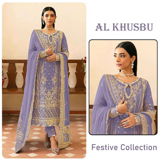 Al Khusbu Pakistani Designer Hit Wedding & Party Wear Dress