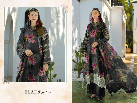 Elaf Pakistani Designer Stylish Hit Embroidered Lawn Suit