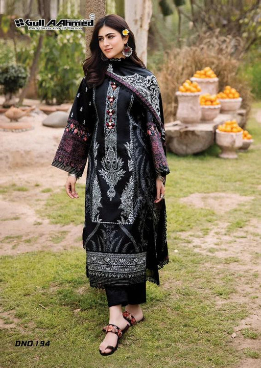 Gul Ahmed Pakistani Designer Pure Lawn Printed Suit