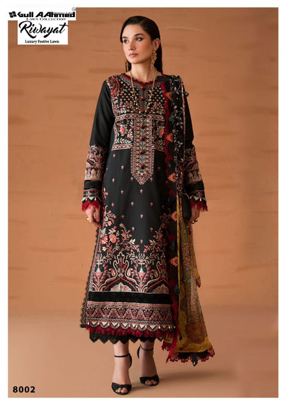 Gul Ahmed Pakistani Designer Pure Lawn Printed Suit