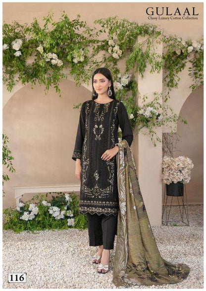 Gulaal Pakistani Designer Pure Cotton Printed Suit