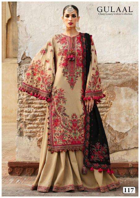 Gulaal Pakistani Designer Pure Cotton Printed Suit