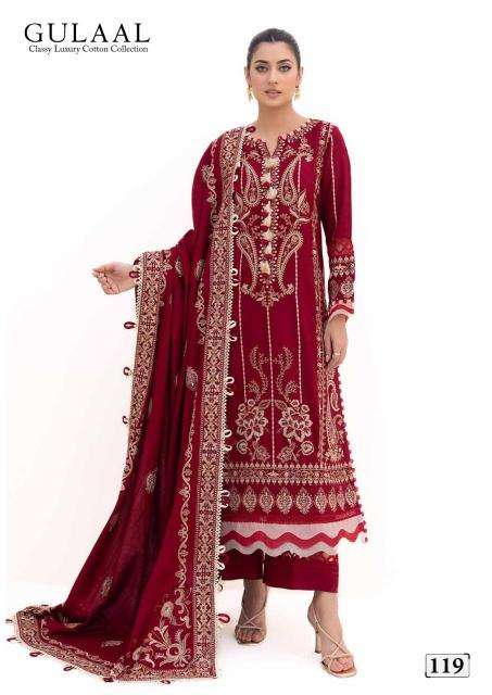 Gulaal Pakistani Designer Pure Cotton Printed Suit