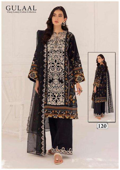 Gulaal Pakistani Designer Pure Cotton Printed Suit