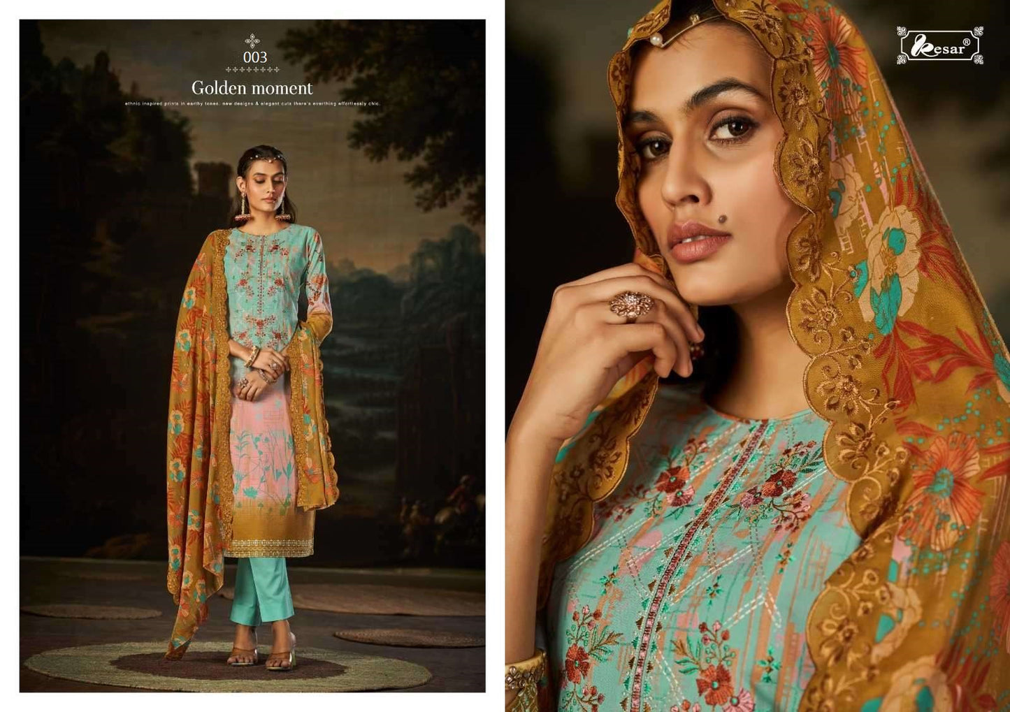 Kesar Pakistani Designer Classic Hit Embroidered Lawn Suit
