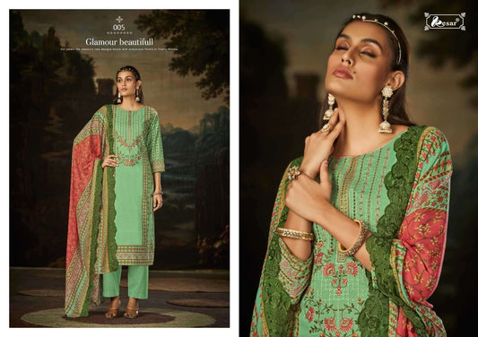 Kesar Pakistani Designer Classic Hit Embroidered Lawn Suit