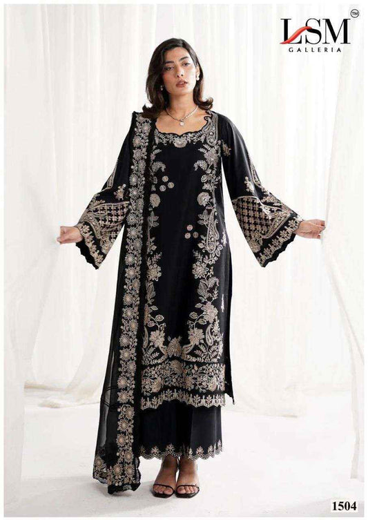 Lsm Galleria Pakistani Designer Lawn Cotton Printed Suit