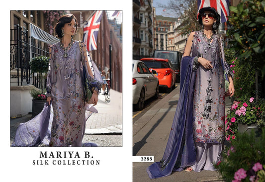 Mariya B Embroidered Pakistani Designer Hit Silk Collection Suit