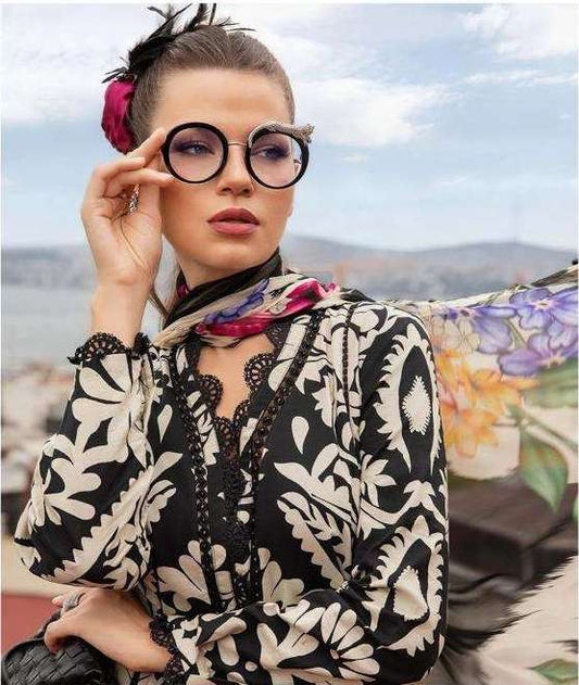 Mprint Pakistani Designer Stylish Hit Embroidered Lawn Suit - AliShaif
