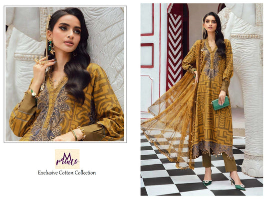Mprint Pakistani Designer Super Hit Embroidered Lawn Suit - AliShaif