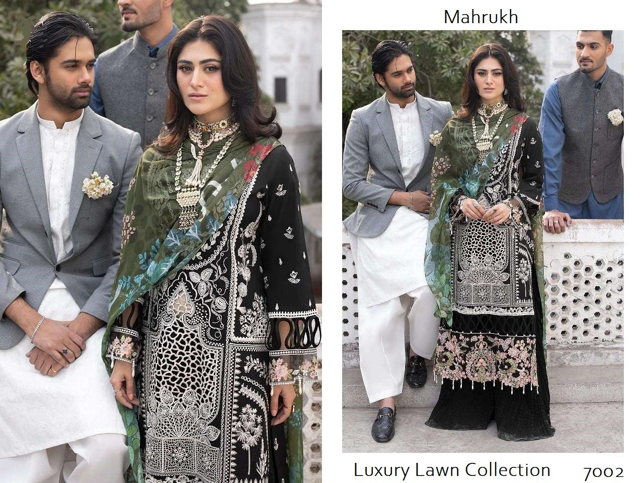 Mahrukh Pakistani Designer Hit Premium Luxury Lawn Suit