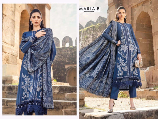 Maria B Pakistani Designer Hit Embroidered Lawn Suit