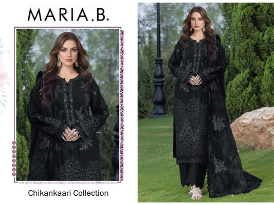 Maria B Pakistani Designer Stylish Super Hit Embroidered Lawn Suit