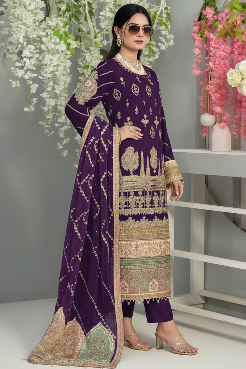 Maria.B. Pakistani Designer Hit Wedding Party Dress
