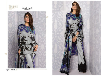 Maria B Mprint Pakistani Designer Stylish Hit Embroidered Lawn Suit