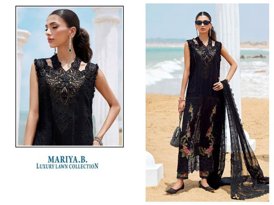 Mariya B  Pakistani Designer Luxury Embroidered Lawn Suit