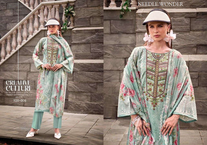 Needle Wonder Pakistani Designer Classic Embroidered Suit