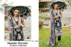 UNSTITCHED FREE SIZE / 18002 B