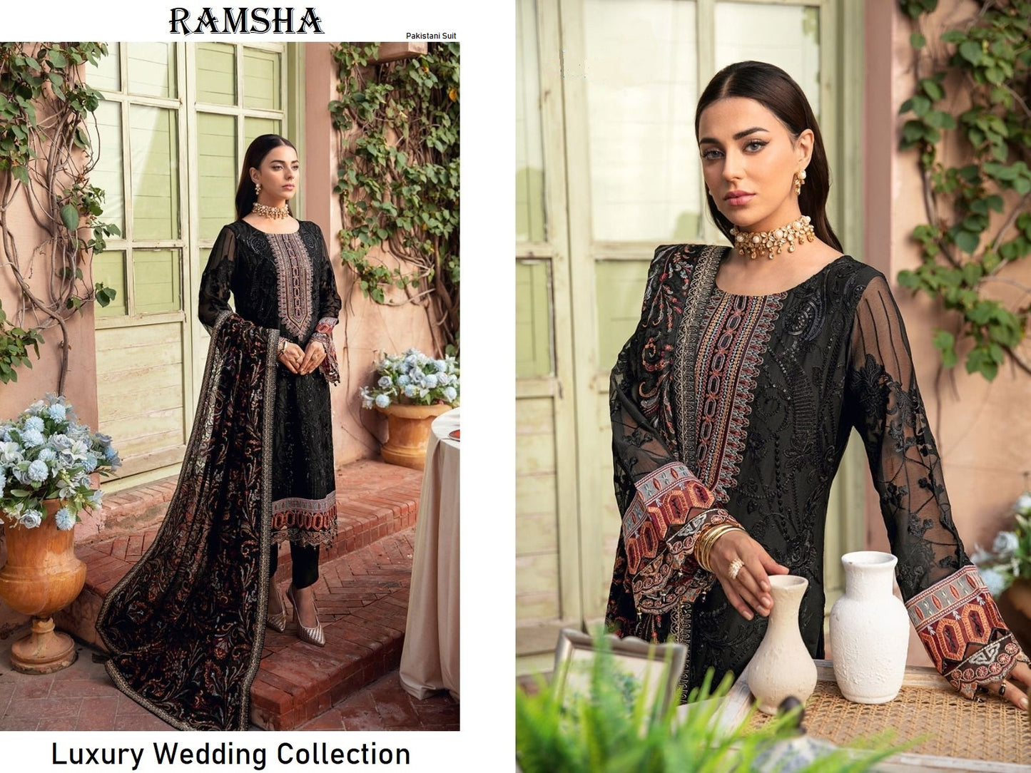 Ramsha Pakistani Designer Luxury Wedding & Party Wear Dress