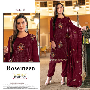 SEMI-STITCHED FREE SIZE / C