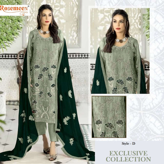 Rosemeen Pakistani Designer Hit Wedding & Party Wear Suit