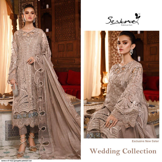 Serene Pakistani Designer Super Hit Wedding & Party Wear Suit