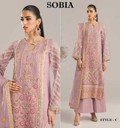 Sobia Pakistani Designer Hit Wedding Party Wear Dress