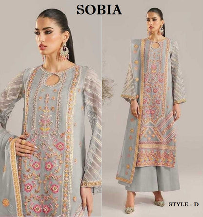 Sobia Pakistani Designer Hit Wedding Party Wear Dress
