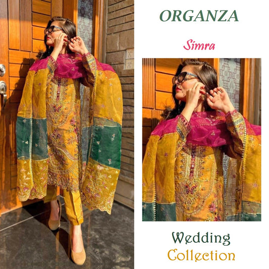 Simra Pakistani Designer Hit Wedding Collection Party Wear Suit
