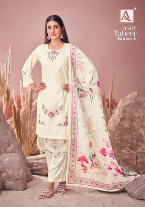 SEMI-STITCHED FREE SIZE / WHITE