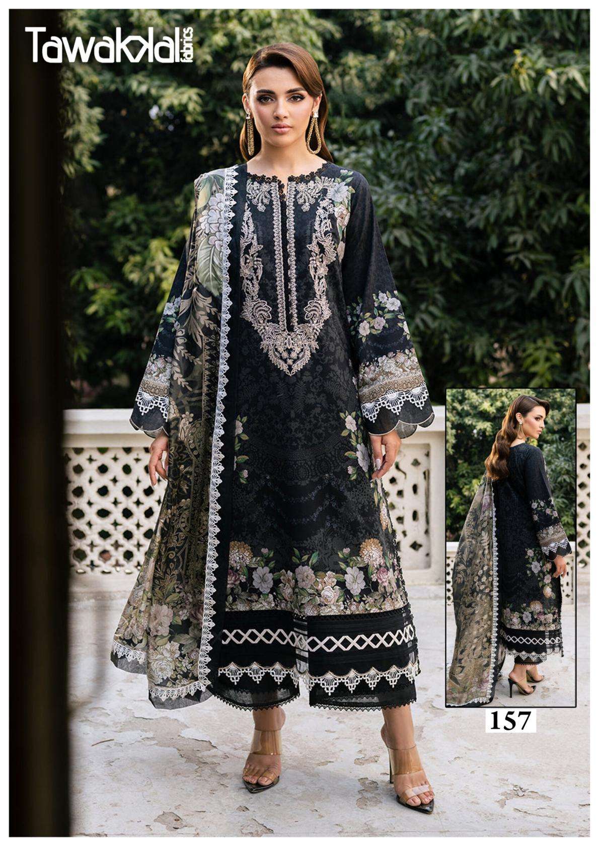 Tawakkal Pakistani Designer Pure Cotton Printed Shalwar Suit