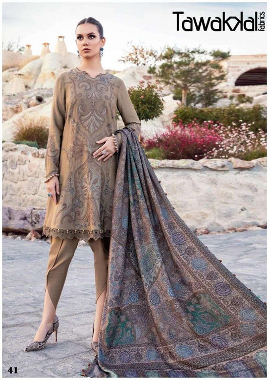 Tawakkal Pakistani Designer Pure Cotton Printed Shalwar Suit