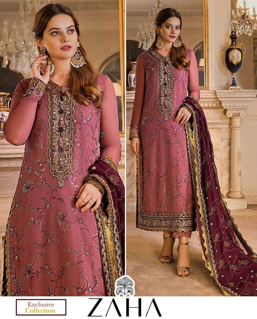 Al Khusbu Pakistani Designer Luxury Bridal Collection Wedding Dress –  AliShaif