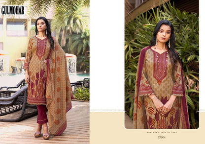 Gulmohar Pakistani Designer Pure Lawn Printed Shalwar Suit