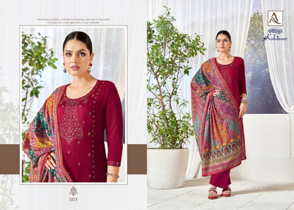 Kohinoor Pakistani Designer Classic Pure Cotton Embroidered Suit