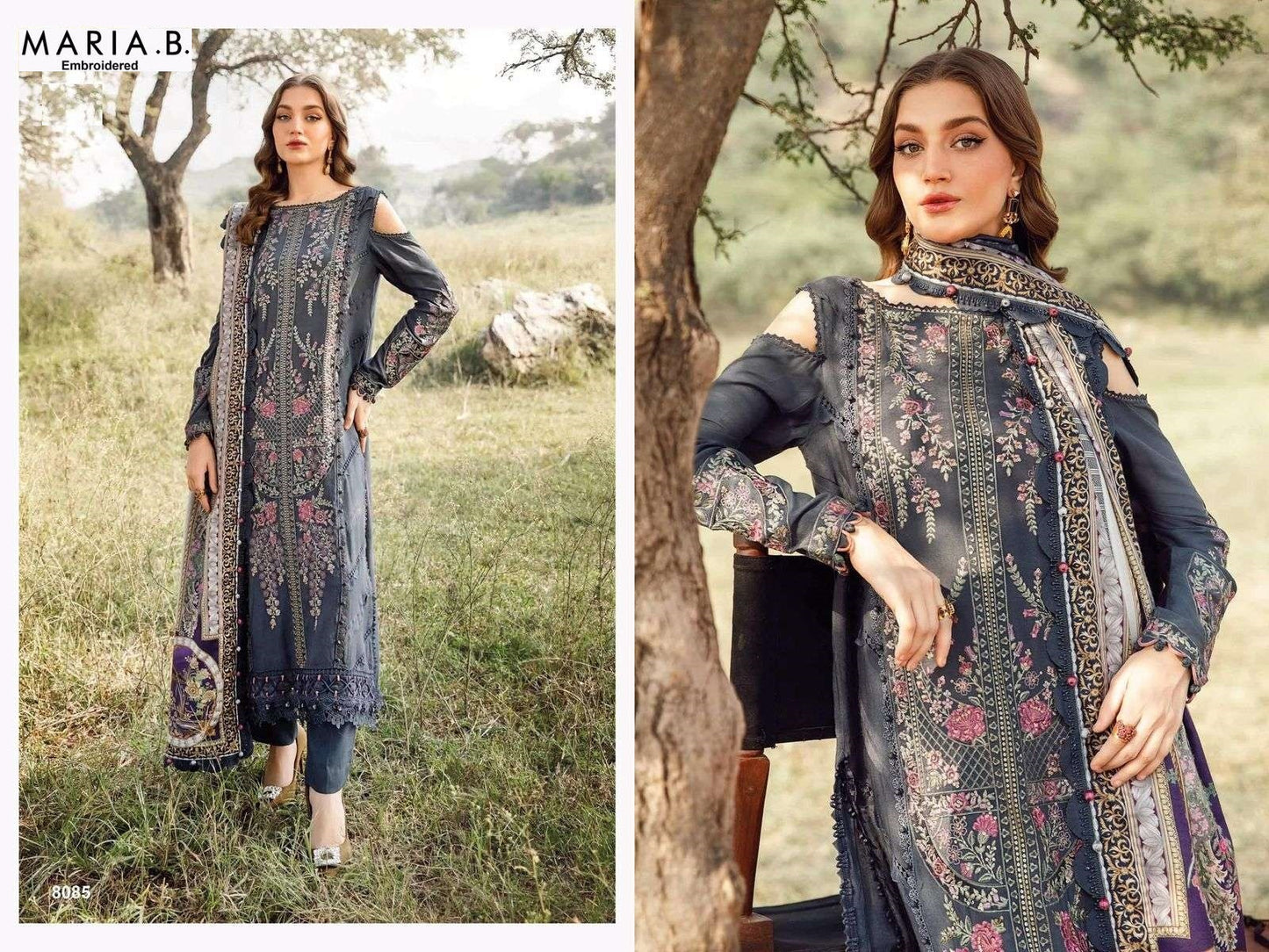 Maria B Pakistani Designer Hit Embroidered Lawn Suit