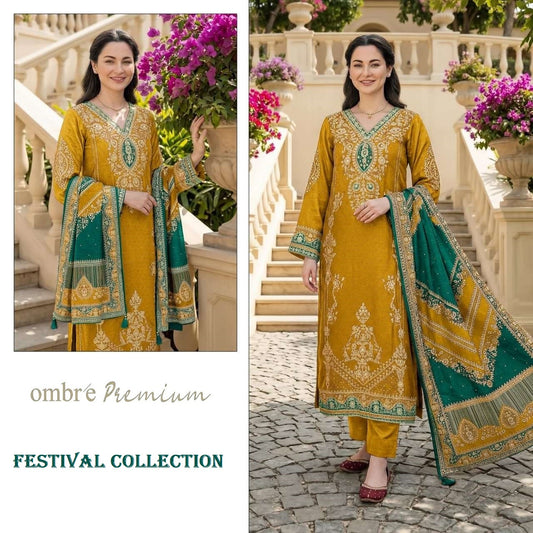 Ombre Pakistani Designer Luxury Wedding & Party Wear Suit