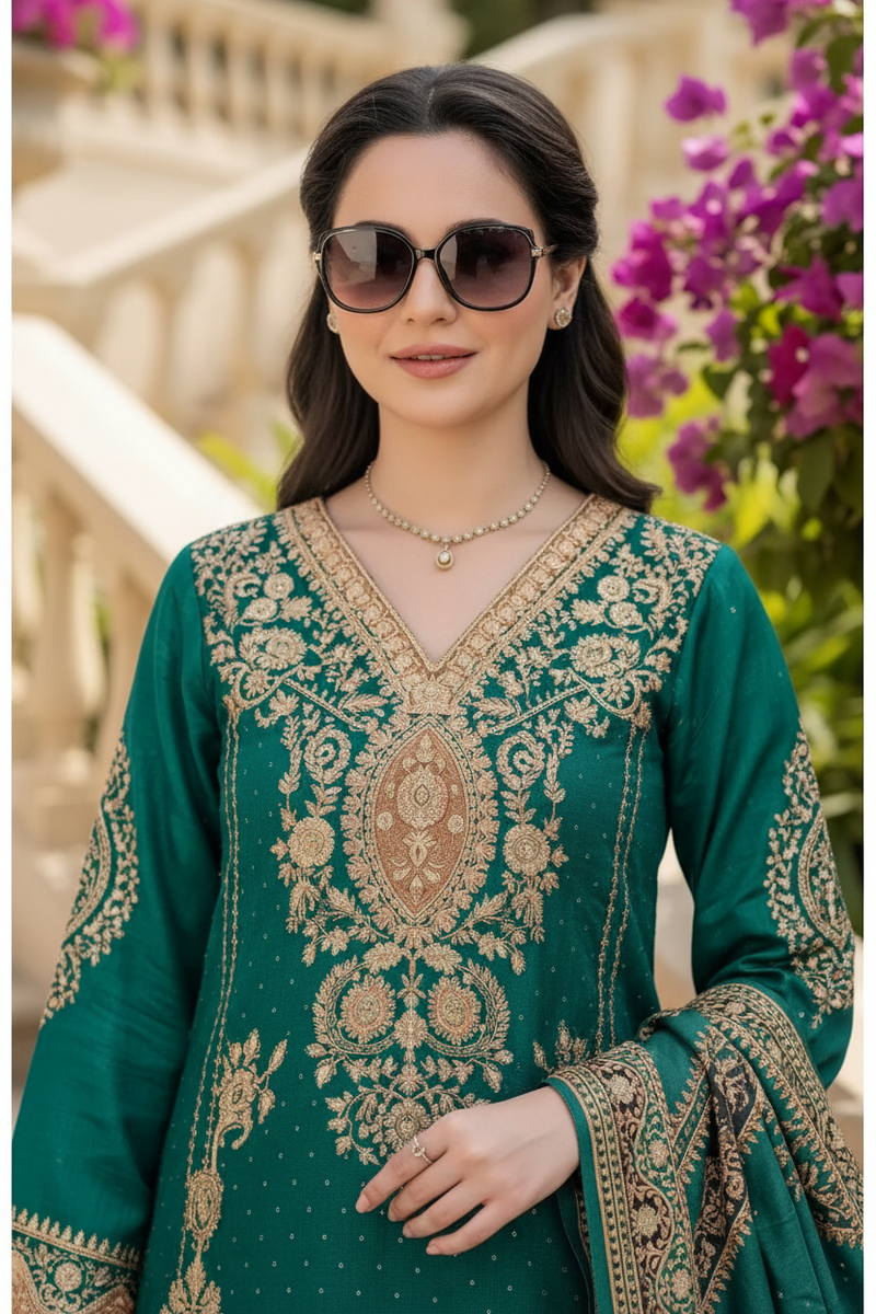 Ombre Pakistani Designer Luxury Hit Wedding & Party Wear Suit
