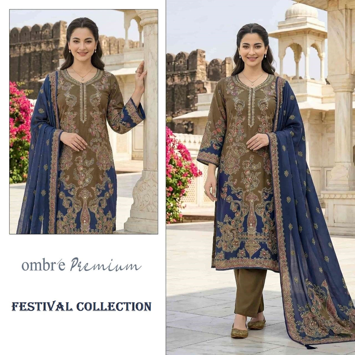 Ombre Pakistani Designer Luxury Hit Wedding & Party Wear Suit