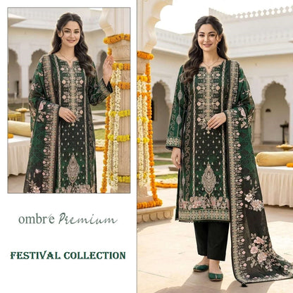 Ombre Pakistani Designer Luxury Wedding & Party Wear Suit