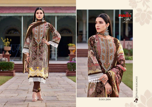 Pakiza Classic Pakistani Designer Hit Embroidered Lawn Suit